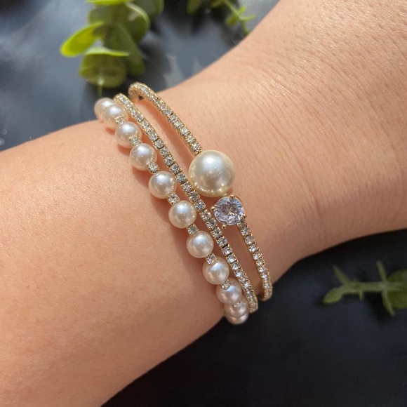 La Bohème Jewelry - Pearlcore Gold Luxury Bracelet